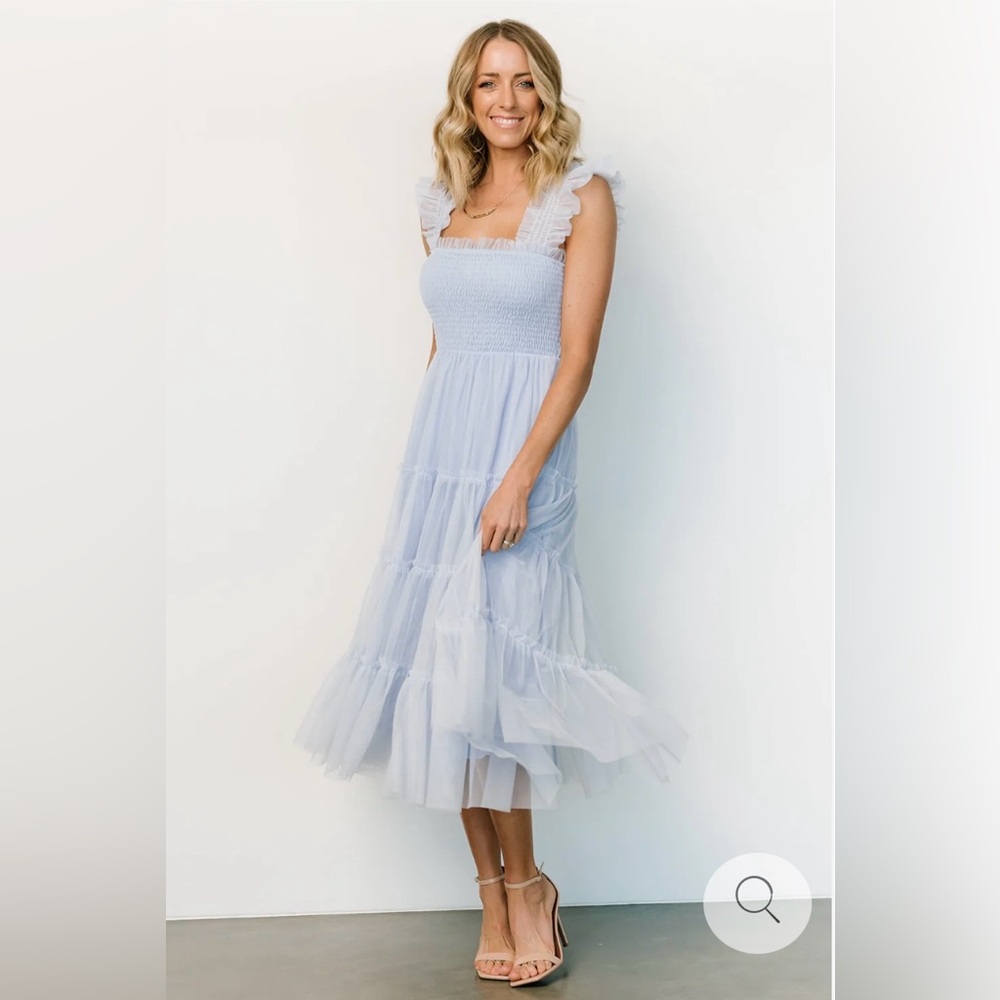 Emma Smocked Tulle Dress